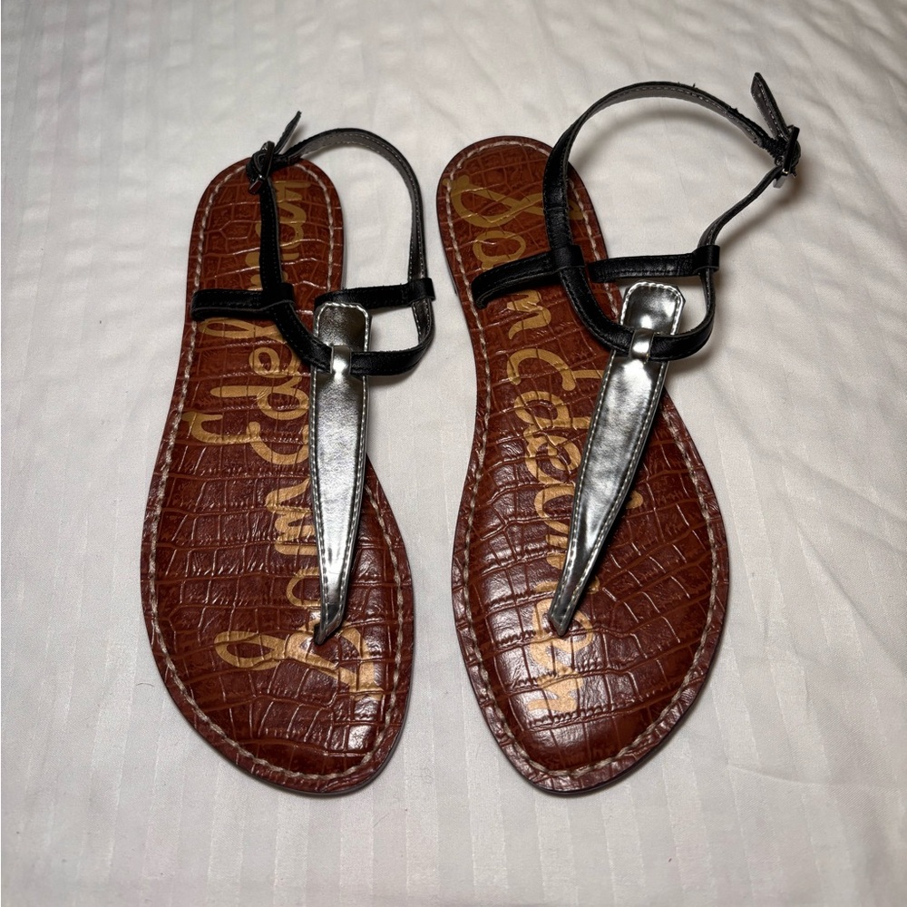 SAM EDELMAN Gigi Leather Thong Sandal